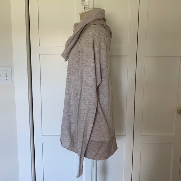 FREE PEOPLE FP BEACH COCOON COWL NECK PULLOVER SWEATER - Picture 5 of 11